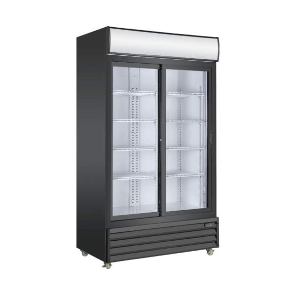 AFE G25 Two Sliding Glass Door Display Refrigerator - 40" Width