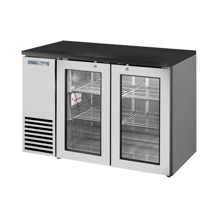 TRUE TBB-24GAL-48G-S-HC-LD Bar Refrigerator - 2 Swinging Glass Doors