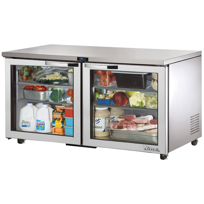 TRUE TUC-60G-ADA-HC~SPEC3 Undercounter Refrigerator w/ (2) Sections & (2) Doors, 115v