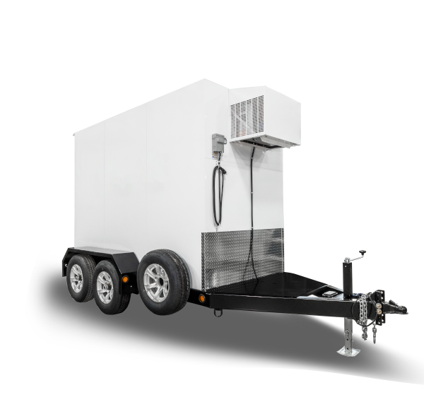 Leer 5x10 Multi-Temp Transport with Trailer - Refrigerator, Freezer & Ice Modes