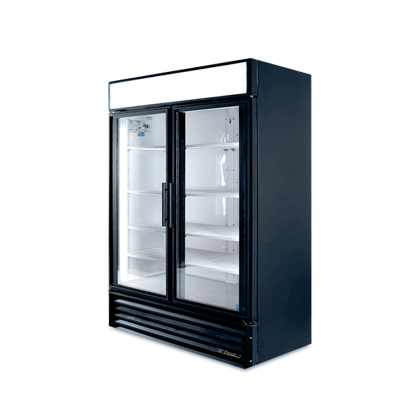 True GDM-49 Refurbished Two Glass Door Laboratory Refrigerator with 9-Point Test