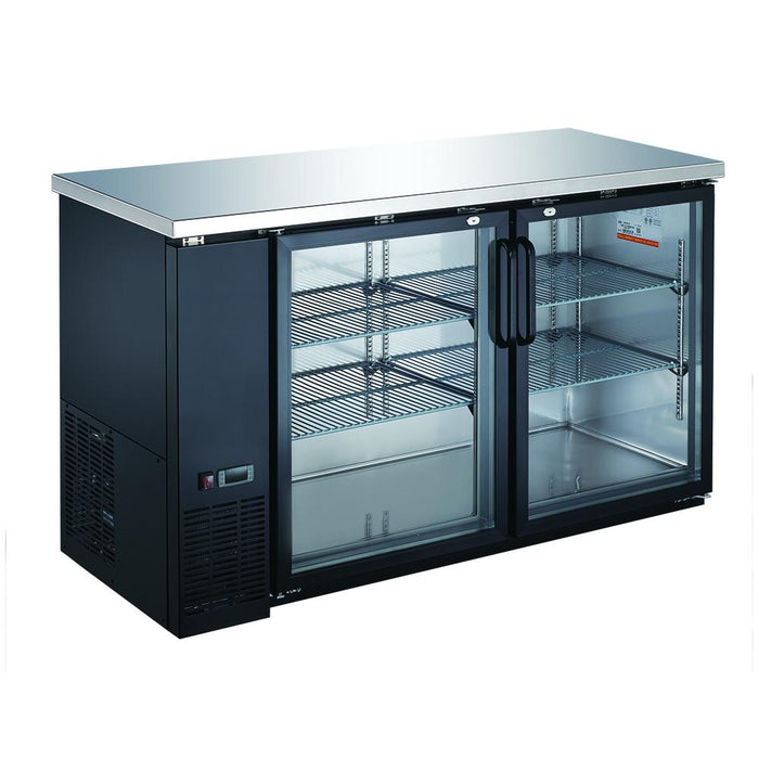 AFE BBR-60G Back Bar Glass Door Cooler