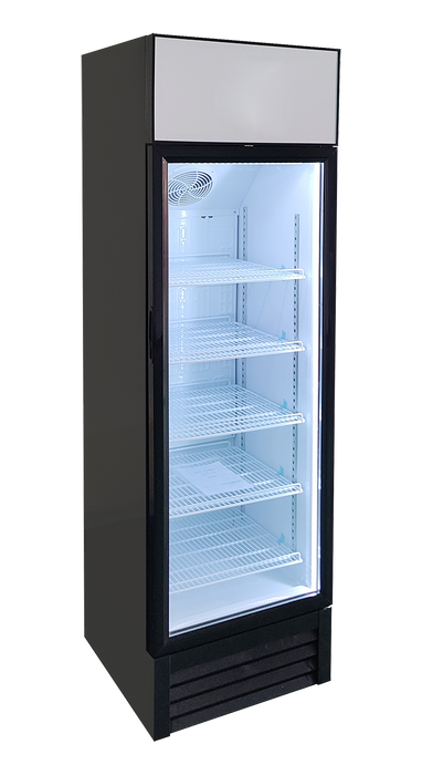EFI C1-235GD-L Narrow Glass Door Refrigerated Merchandiser - 1 Door