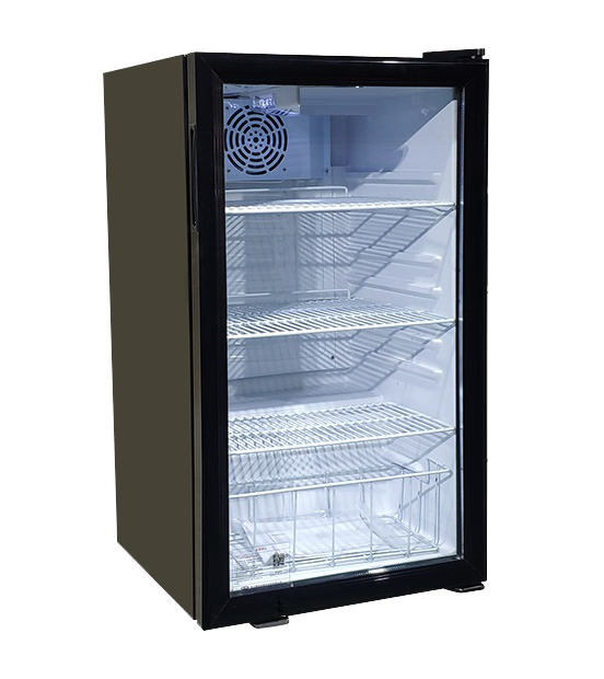 EFI C1-98GDCT Glass Door Countertop Refrigerator