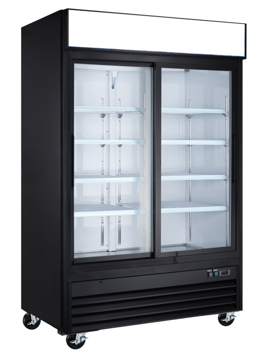 EFI C2S-53GD Sliding Glass Door Refrigerated Merchandiser - 2 Doors