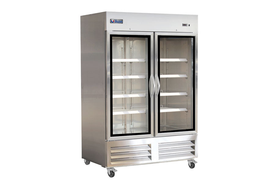 IKON IB54RG Upright bottom mount refrigerator