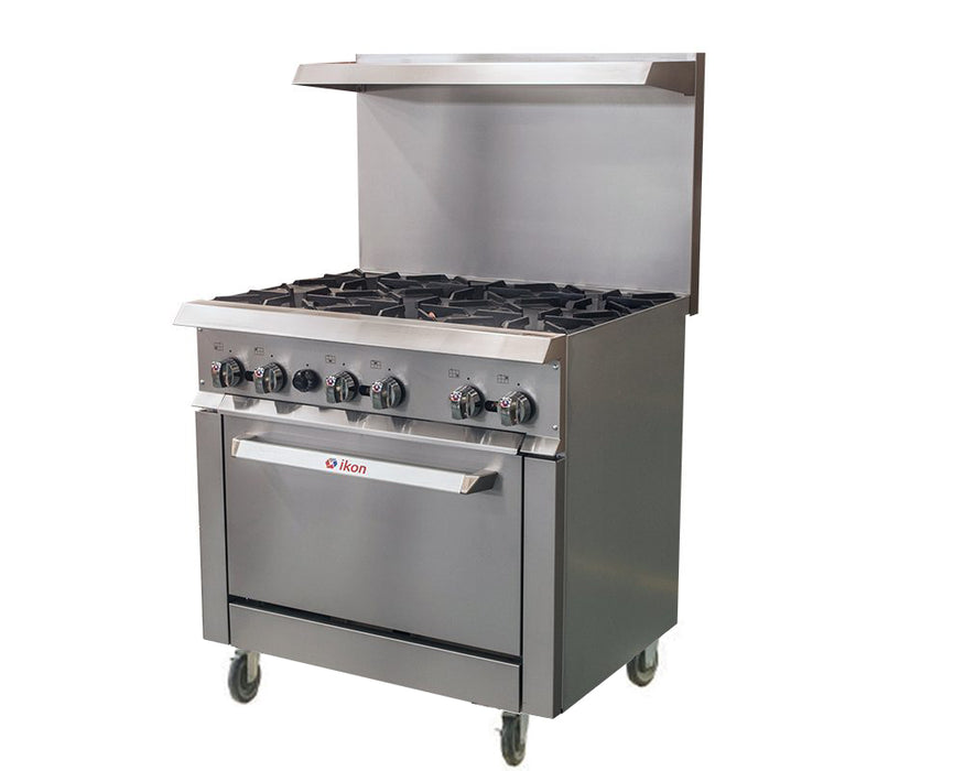 IKON COOKING IR-6-36CO Gas Range - 6 Burners with Convection Oven