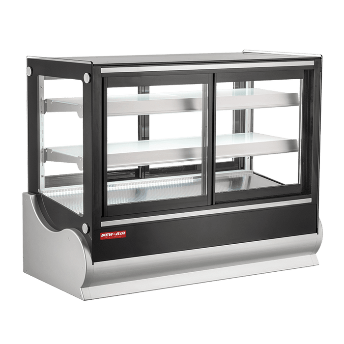 New Air NCDC-48-SV 48" SQUARE REFRIGERATED COUNTERTOP DISPLAY CASE