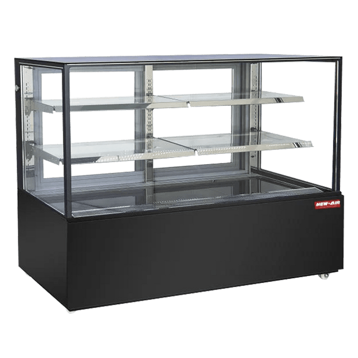 New Air NDC-71-SG 71" SQUARE REFRIGERATED DISPLAY CASE