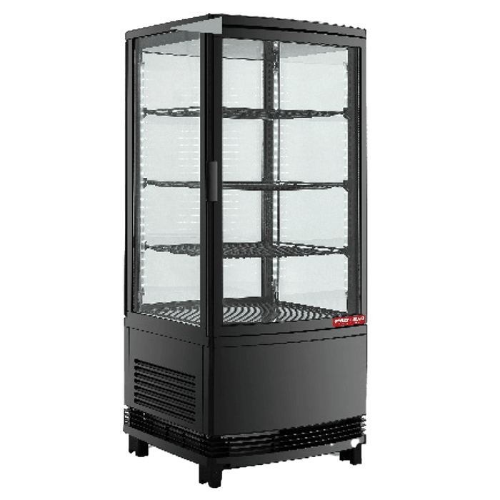 New Air NCD-19-SV 19" SQUARE REFRIGERATRED PASS-THRU COUNTERTOP DISPLAY CASE