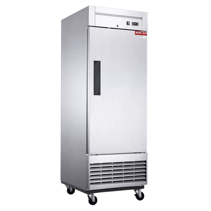 New Air NSF-050-H 1 SOLID DOOR STAINLESS STEEL FREEZER