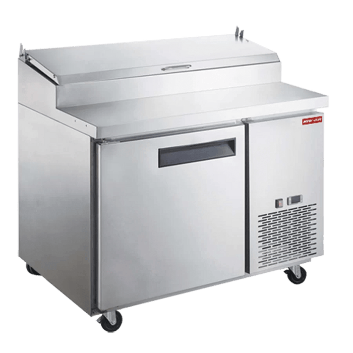New Air NPT-044-PI 44" REFRIGERATED PIZZA PREP TABLE