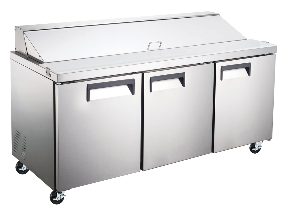 AFE PTS-70 Refrigerated Salad/Sandwich Prep Table 70"