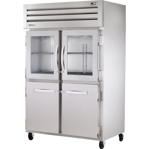 TRUE STG2R-2HG/2HS-HC Reach-In Combination Half Swing Door Refrigerator with Hydrocarbon Refrigerant