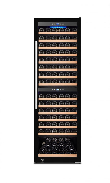 Omcan 48258 Vinovera Dual Zone Wine Cooler with 181 Bottle Capacity