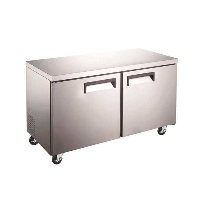 AFE UCR-48 Two Solid Door Under Counter Cooler - 48" Width