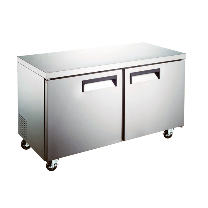 AFE UCR-60 Two Solid Door Under Counter Cooler - 60" Width