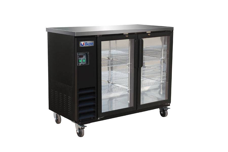 IKON IBB49-2G-24 Back Bar Refrigerator Swing Doors