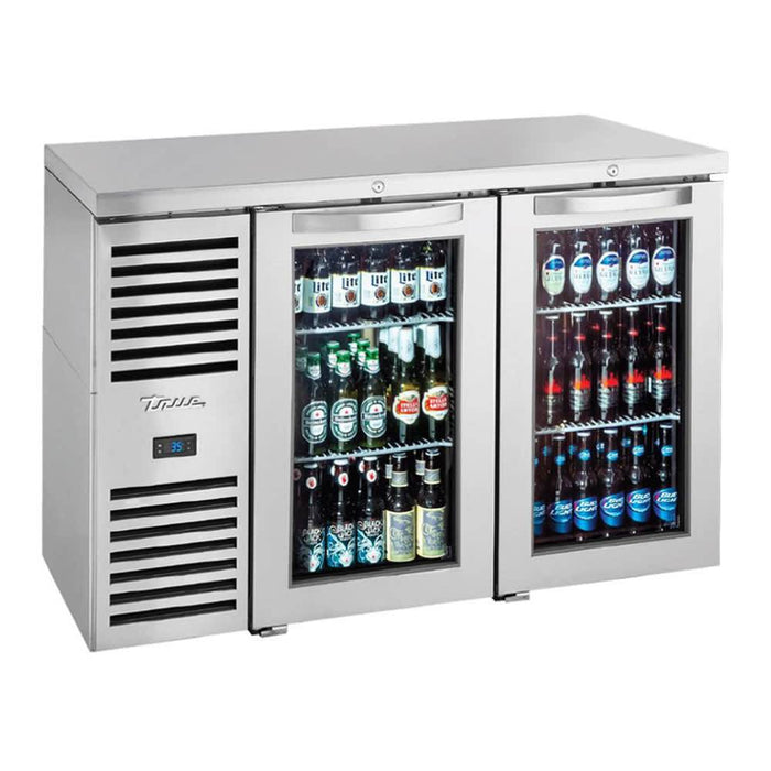 TRUE TBR60-RISZ1-L-S-GG-1 Bar Refrigerator - Swinging Glass Doors