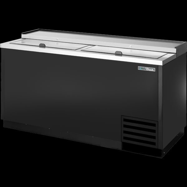 TRUE TD-65-24-HC Solid Slide Lid Deep Well Horizontal Bottle Cooler with Hydrocarbon Refrigerant