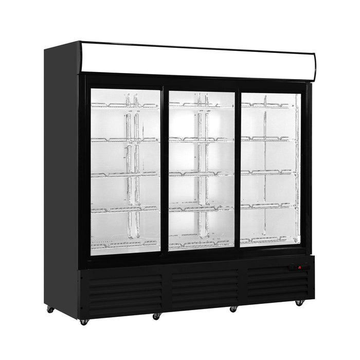 AFE G58 THREE SLIDING GLASS DOOR DISPLAY REFRIGERATOR - 78" Width