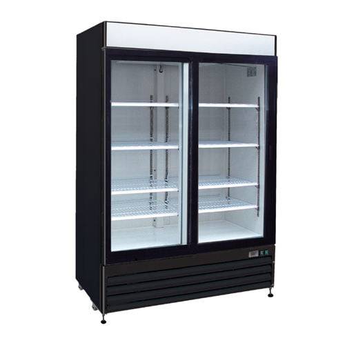 EFI F2-54GD Glass Door Merchandiser Freezer - 2 Doors