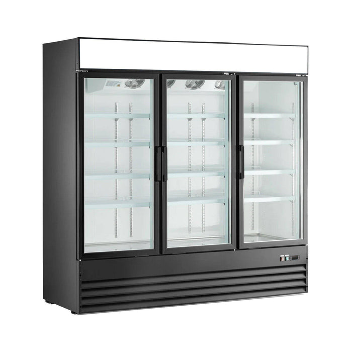 AFE G60 THREE GLASS DOOR DISPLAY REFRIGERATOR - 78" Width