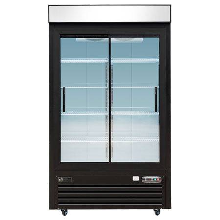 EFI C2S-48GD Sliding Glass Door Refrigerated Merchandiser - 2 Doors