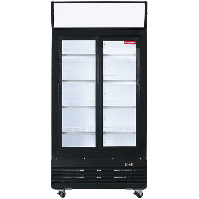 New Air NGR-40-S 40" SLIDING GLASS DOOR REFRIGERATOR 800L CAPACITY