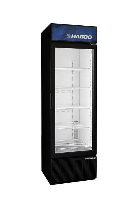 Habco ESM18HC Slimline Single Swing Door Refrigerator - 23.9" Width