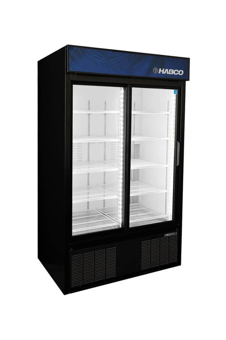 Habco ESM42HC Two Sliding Door Refrigerator - 47.5" Width