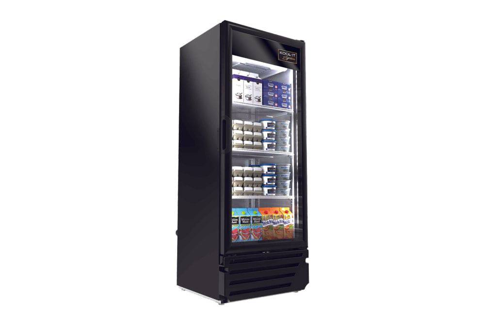 Kool-It - Signature LX-14RB black merchandiser refrigerator