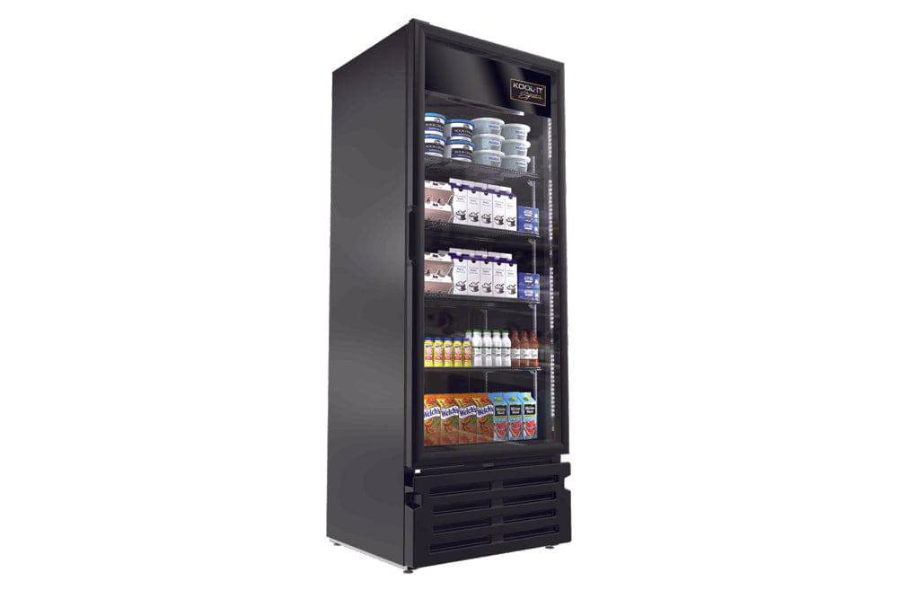 Kool-It - Signature LX-24RB black merchandiser refrigerator