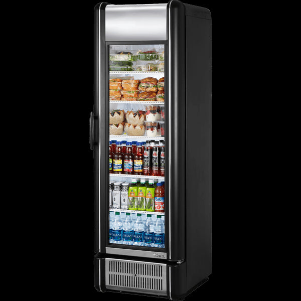 TRUE GDM-15-RTO-HC-LD Retro Swing Door Refrigerator with Hydrocarbon Refrigerant & LED Lighting