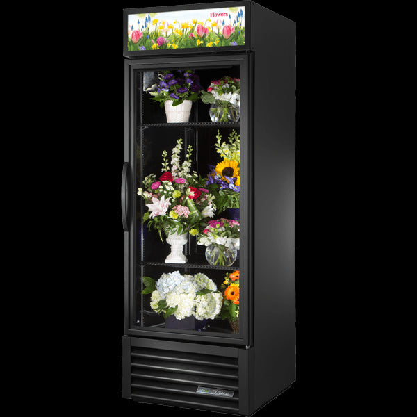 TRUE GDM-23FC-HC~TSL01 Swing Door Floral Refrigerator with Hydrocarbon Refrigerant