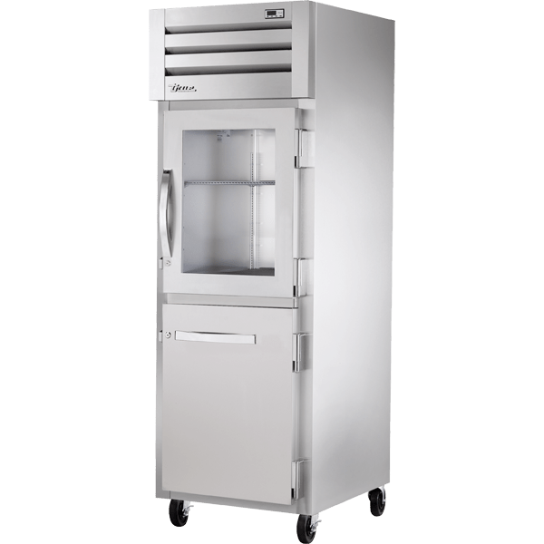 TRUE STA1R-1HG/1HS-HC Reach-In Combination Half Swing Door Refrigerator with Hydrocarbon Refrigerant