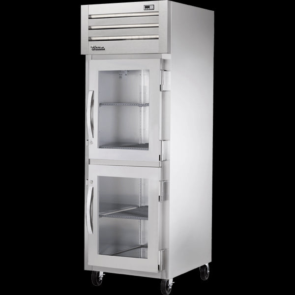 TRUE STA1R-2HG-HC Reach-In Glass Half Swing Door Refrigerator with Hydrocarbon Refrigerant