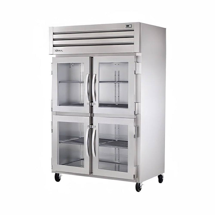 TRUE STA2H-4HG Full Height Insulated Mobile Heated Cabinet w/ (6) Pan Capacity