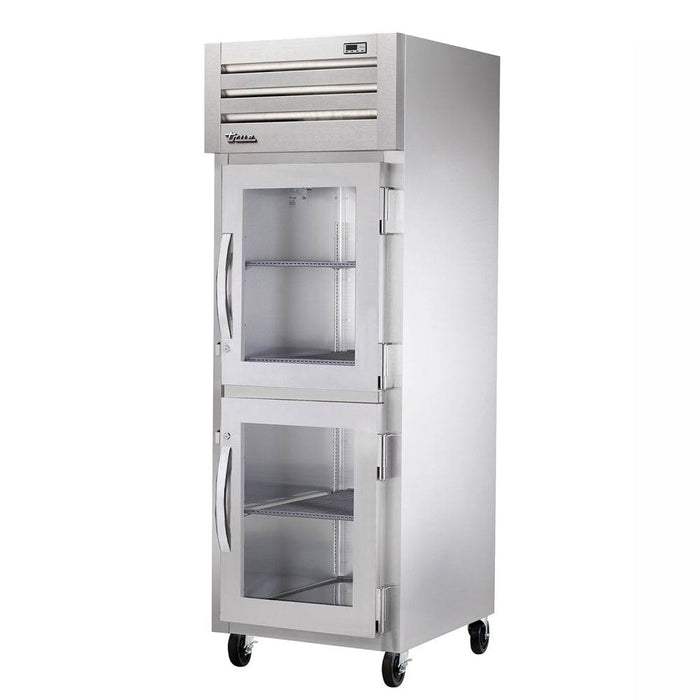 TRUE STG1H-2HG Full Height Insulated Mobile Heated Cabinet w/ (3) Pan Capacity