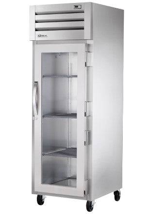 TRUE STG1R-1G-HC REACH-IN GLASS SWING DOOR REFRIGERATORS WITH HYDROCARBON REFRIGERANT