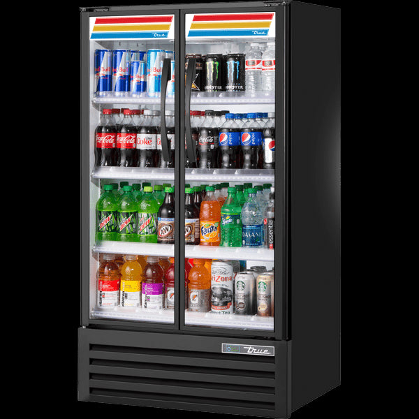 TRUE TVM-30SL-HC~VM03 Slim Line Refrigerator with Hydrocarbon Refrigerant~Visual Merchandiser Version 03