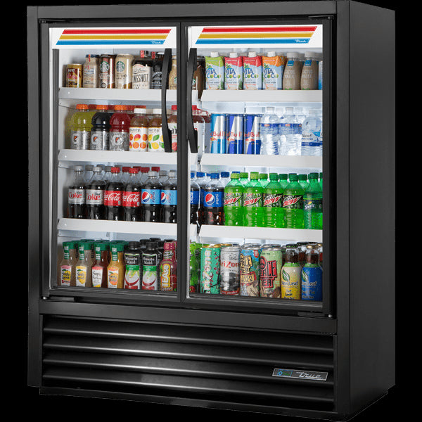 TRUE TVM-48SL-54-HC~VM01 Slim Line Refrigerator with Hydrocarbon Refrigerant~Visual Merchandiser Version 01