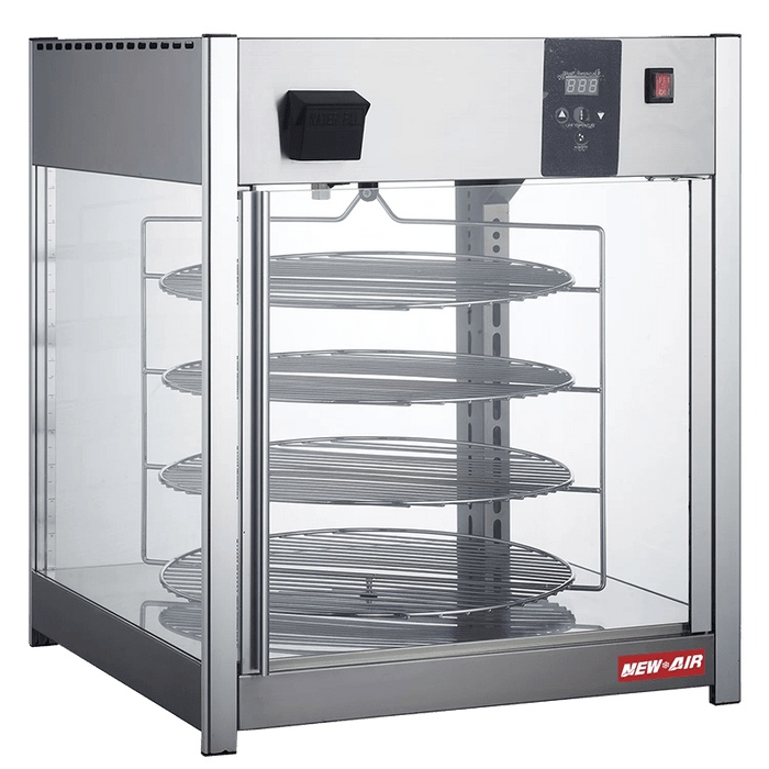 New Air NDC-25-PHT 25" COUNTERTOP PIZZA WARMER DISPLAY CAPACITY 160L