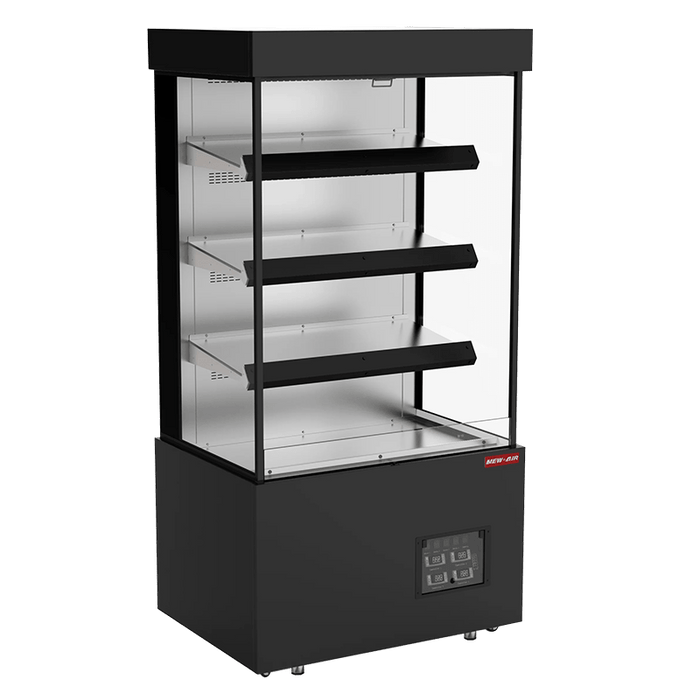 New Air NOM-40-HT 40" VERTICAL HEATED OPEN MERCHANDISER - HOT