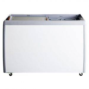 AFE FG-360 FLAT GLASS TOP ICE CREAM FREEZER - 50" Width