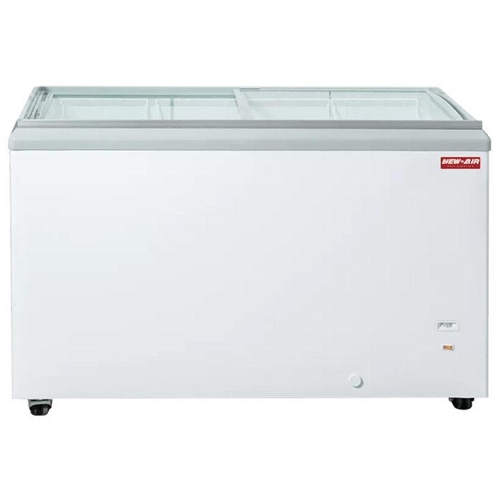 New Air NIF-71-FG 71" FLAT GLASS ICE CREAM FREEZER