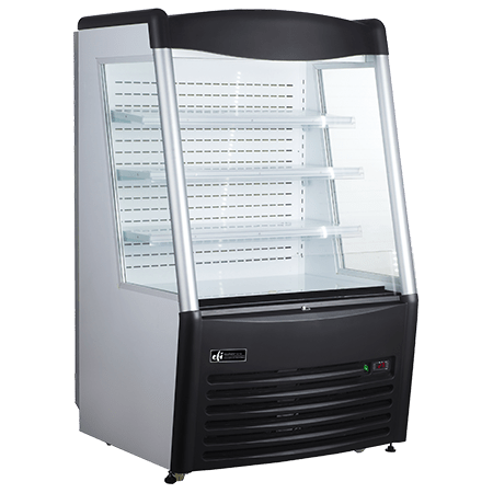 EFI CGOM-3659 Open Air Chiller with Glass Sides