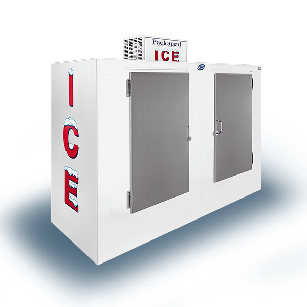 Leer Model 100 - 94" Outdoor Ice Merchandiser - 100 Cu. Ft.