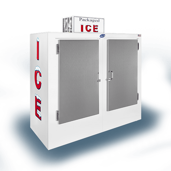 Leer Model 60 - 73" Outdoor Ice Merchandiser - 60 Cu. Ft.