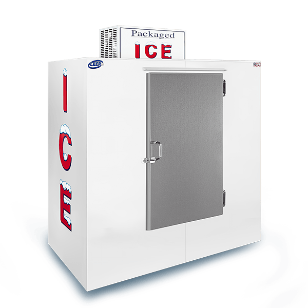 Leer Model 65 - 64" Outdoor Ice Merchandiser - 65 Cu. Ft.